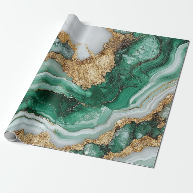 Geode Wrapping Paper (Unrolled)