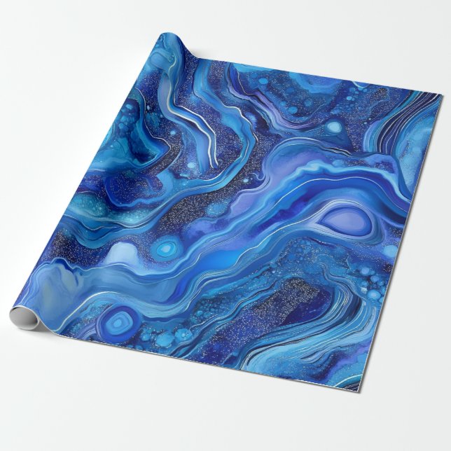 Geode Wrapping Paper (Unrolled)