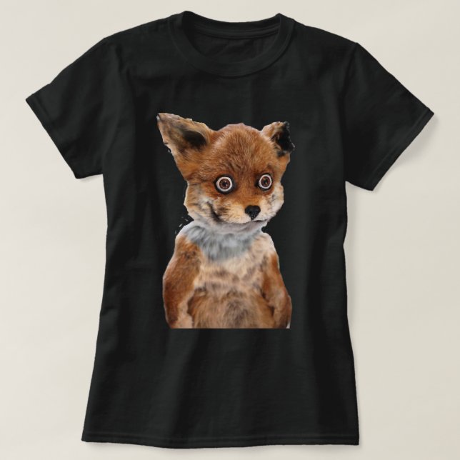GEOFF STONED FOX TAXIDERMY MEME ADELE MORSE| Perfe T-Shirt (Design Front)