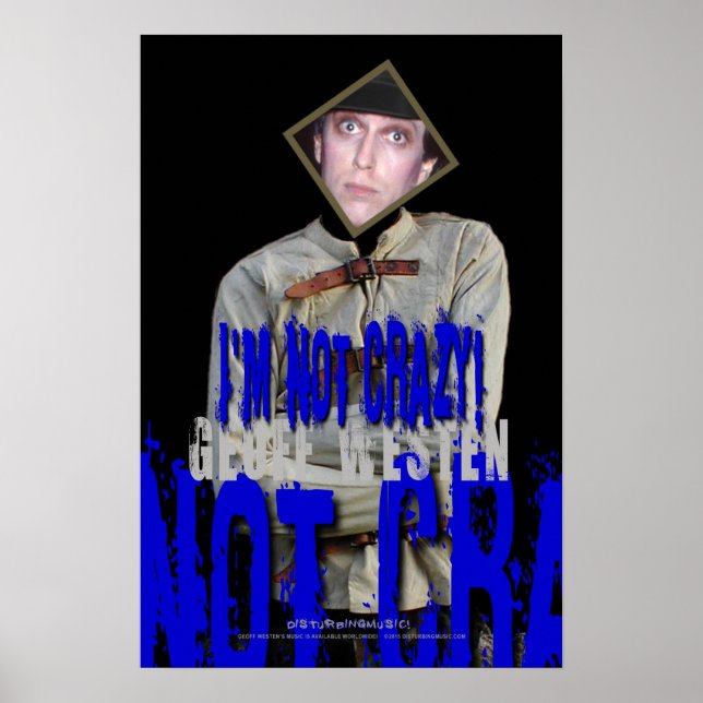 Geoff Westen's Strait Jacket Poster (Front)