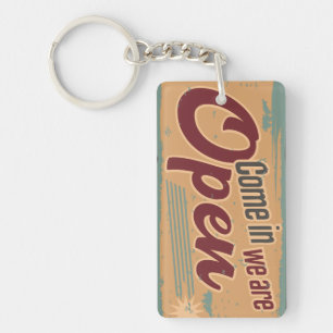 Geöffnet Key Ring