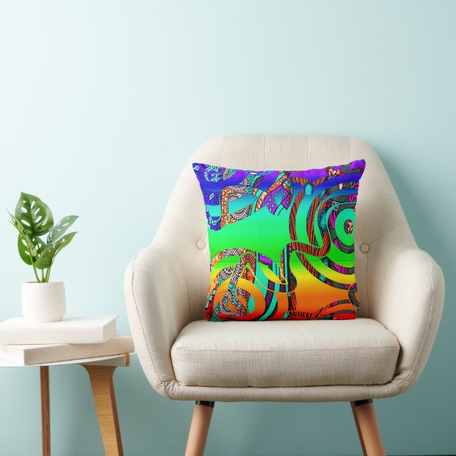 GeoGlow Cushion (Chair)