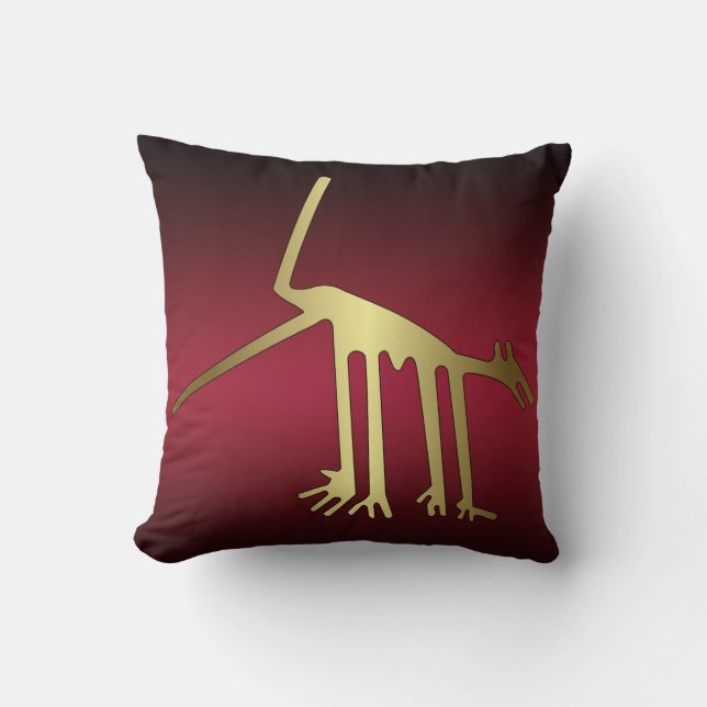 Geoglyphs Nazca Peru Animals Cushion (Front)