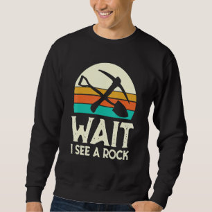Geographer Geologist Rock Collector Retro Geology Sweatshirt