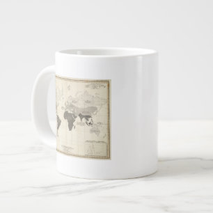 Geographical Distribution of Vegetation Large Coffee Mug