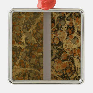 Geographical Exercises Metal Tree Decoration