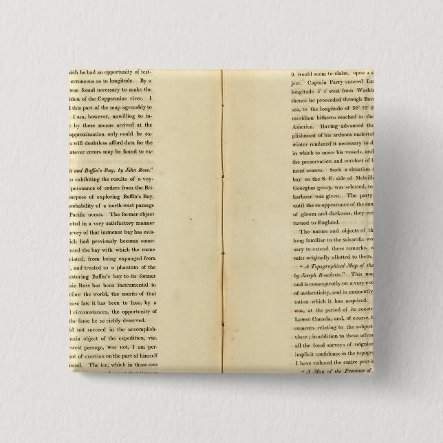 Geographical Memoir 3 15 Cm Square Badge (Front)