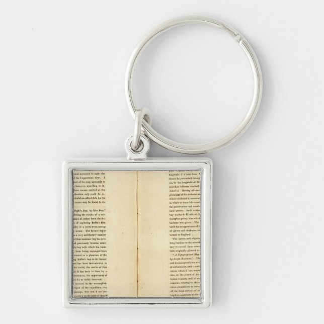 Geographical Memoir 3 Key Ring (Front)