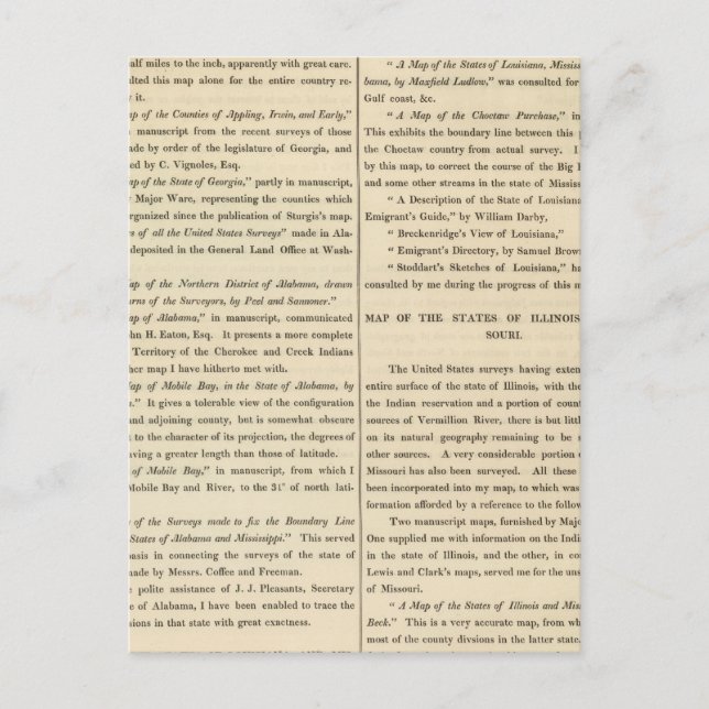 Geographical Memoir continued Postcard (Front)