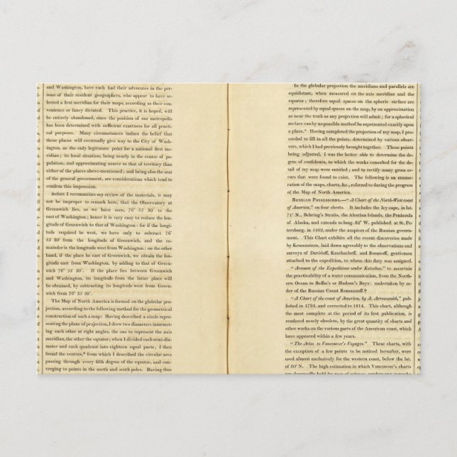 Geographical Memoir Postcard (Front)