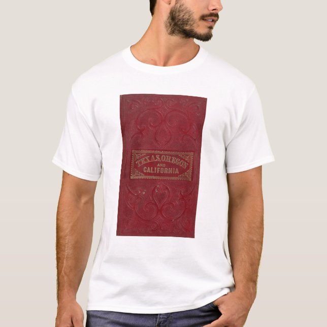 Geographical view of Texas T-Shirt (Front)