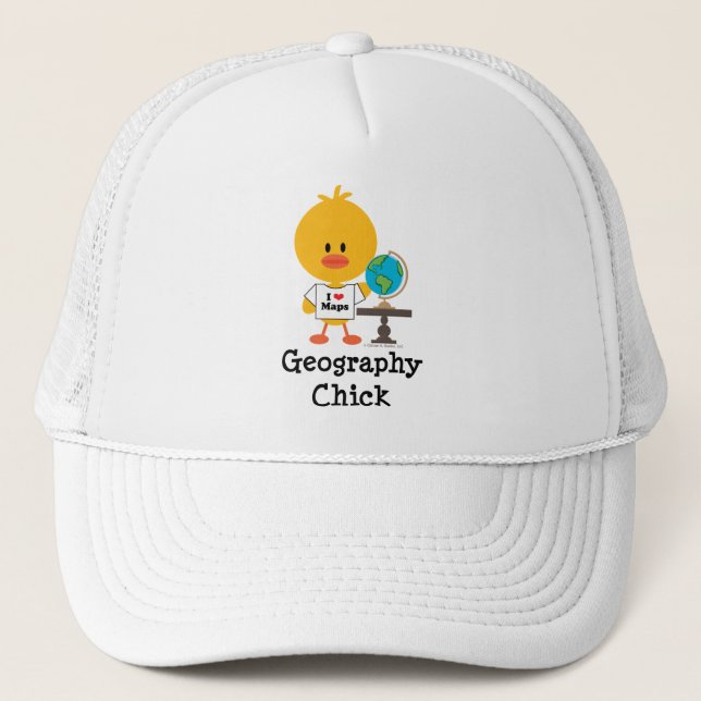Geography Chick Hat (Front)