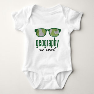 Geography Is Cool Baby Bodysuit