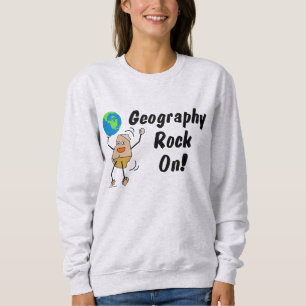 Geography Rock On Sweatshirt