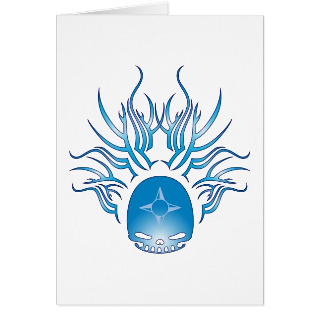 Geography Skull (Front)