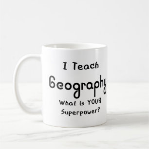 geography teach coffee mug