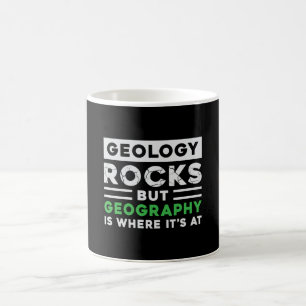 Geography Teacher Funny Map World Continents Gift Coffee Mug