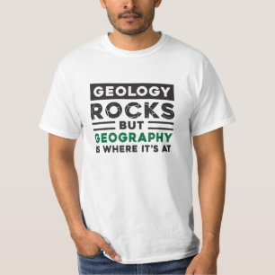 Geography Teacher Funny World Continents Gift Idea T-Shirt