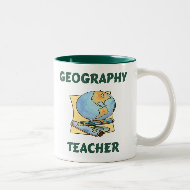 Geography Teacher Mug (Right)