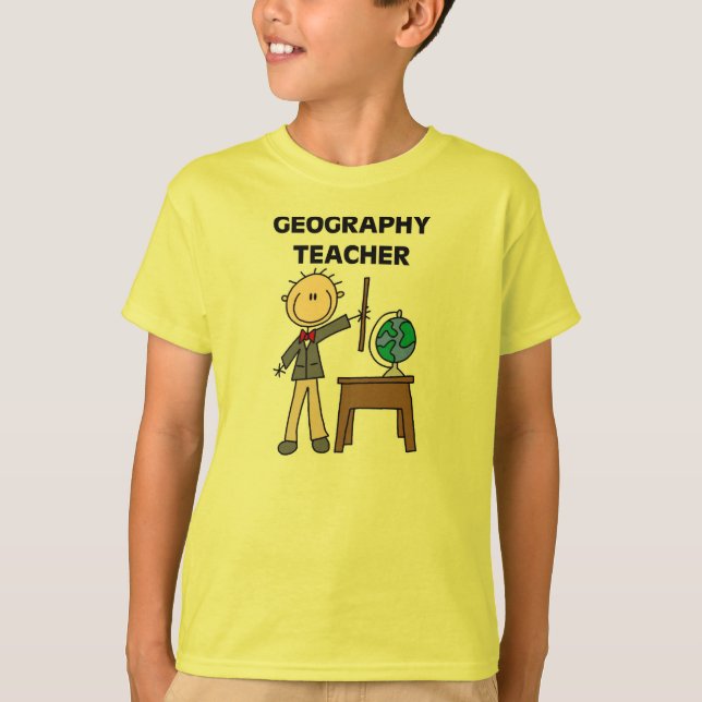 Geography Teacher T-Shirt (Front)