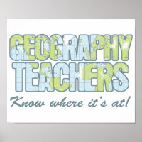 Geography Teachers Know Where It's At