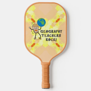 Geography Teachers Rock  Pickleball Paddle