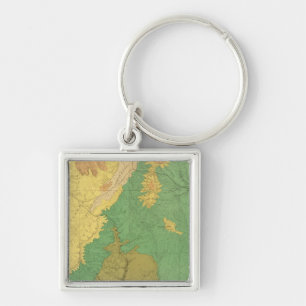 Geologic Map Of The Mesozoic Terraces Key Ring