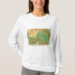 Geologic Map Of The Mesozoic Terraces T-Shirt