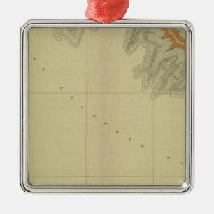 Geologic Map Of The Southern Metal Tree Decoration