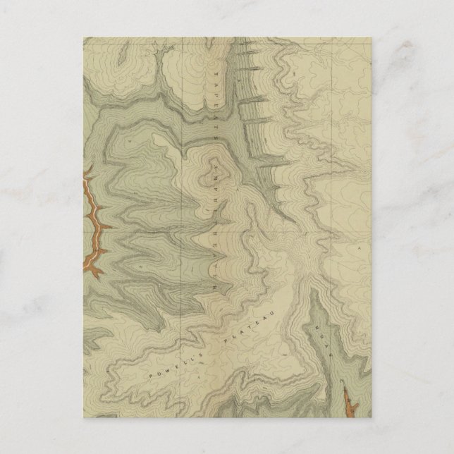 Geologic Map Of The Southern Postcard (Front)