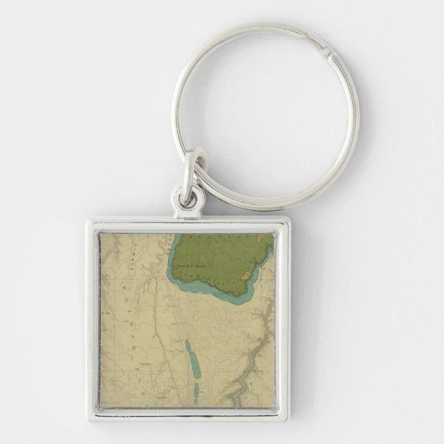 Geologic Map Showing The Kanab Key Ring (Front)