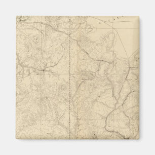 Geologic Map Showing The South Western Portion Magnet