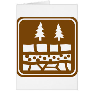 Geological Attraction Highway Sign