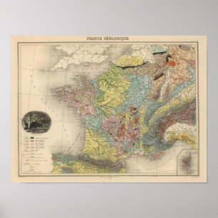 Geological France Poster