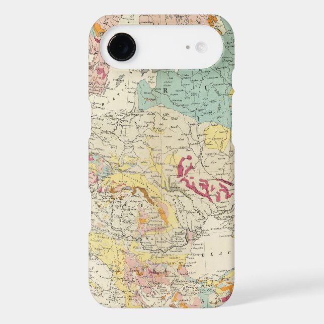 Geological map Europe Case-Mate iPod Touch Case (Back)