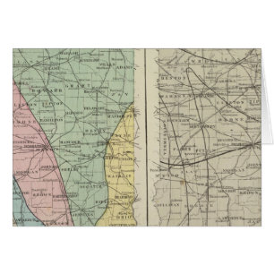 Geological map of Indiana