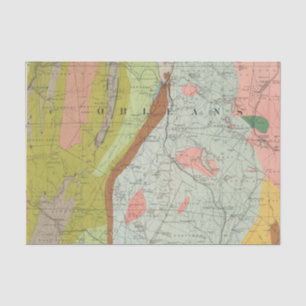 Geological Map of New Hampshire 3 Tissue Paper