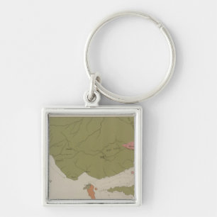 Geological Map of the Clear Lake District Key Ring