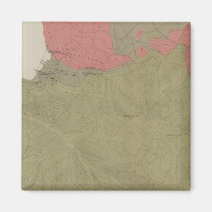 Geological Map of the Sulphur Bank District Magnet