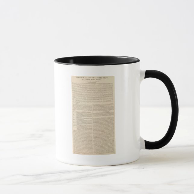 Geological Map of the United States 2 Mug (Right)