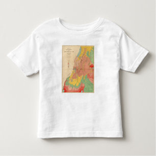 Geological map of Utah Toddler T-Shirt