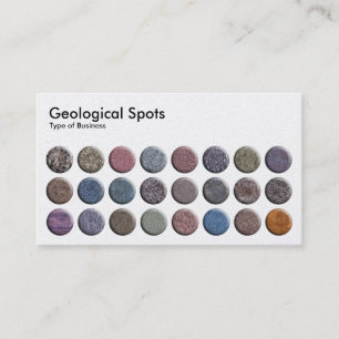 Geological Spots - Platnum Business Card