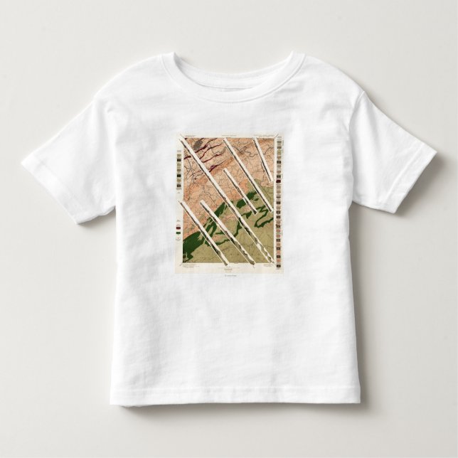 Geological Survey of Tennessee and North Toddler T-Shirt (Front)