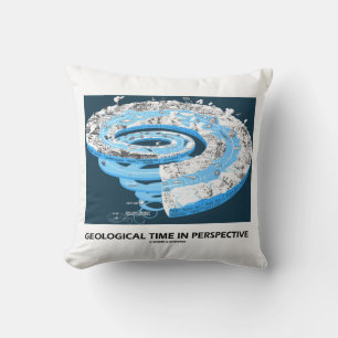 Geological Time In Perspective (Earth's History) Cushion