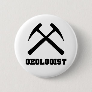 Geologist Button