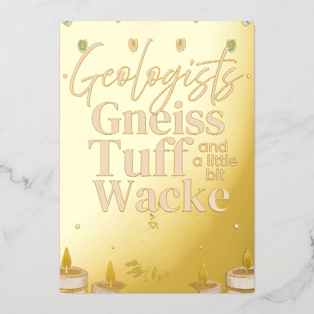 Geologist christmas (Front)