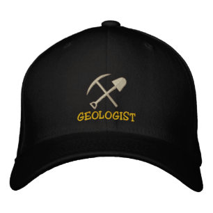 Geologist Embroidered Cap