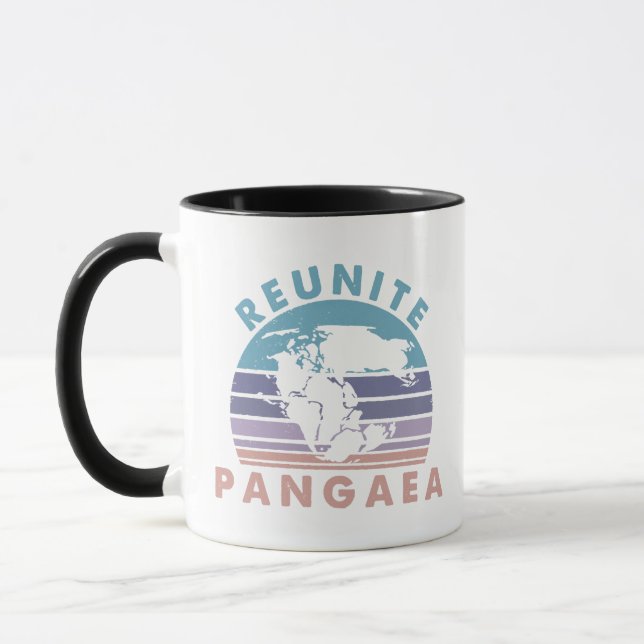 Geologist Gift  funny Geology Reunite Pangeae  Mug (Left)