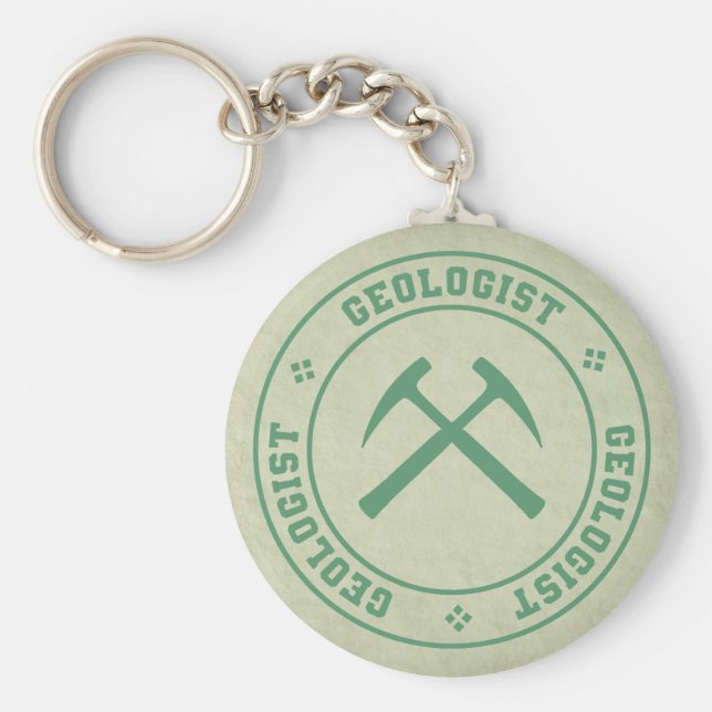 Geologist Key Ring (Front)