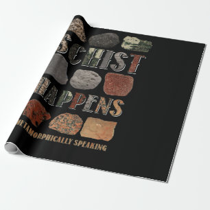 Geologist Mineral Geode Rock Collector Geology Wrapping Paper